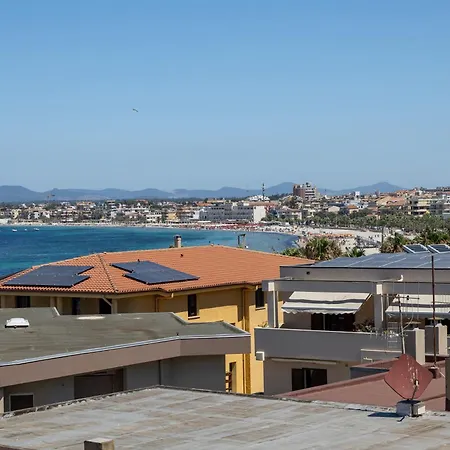 Sans Soucis View Terrazza E Posto Auto アパート アルゲーロ